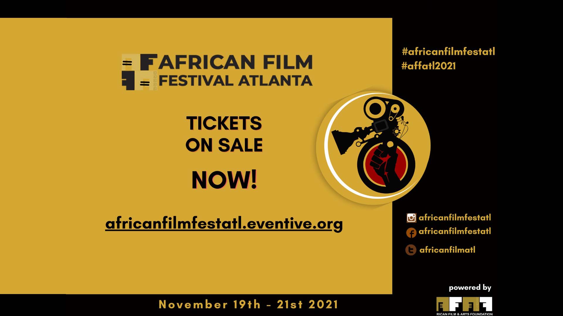 African Film & Arts Foundation Celebrating African Film & Arts