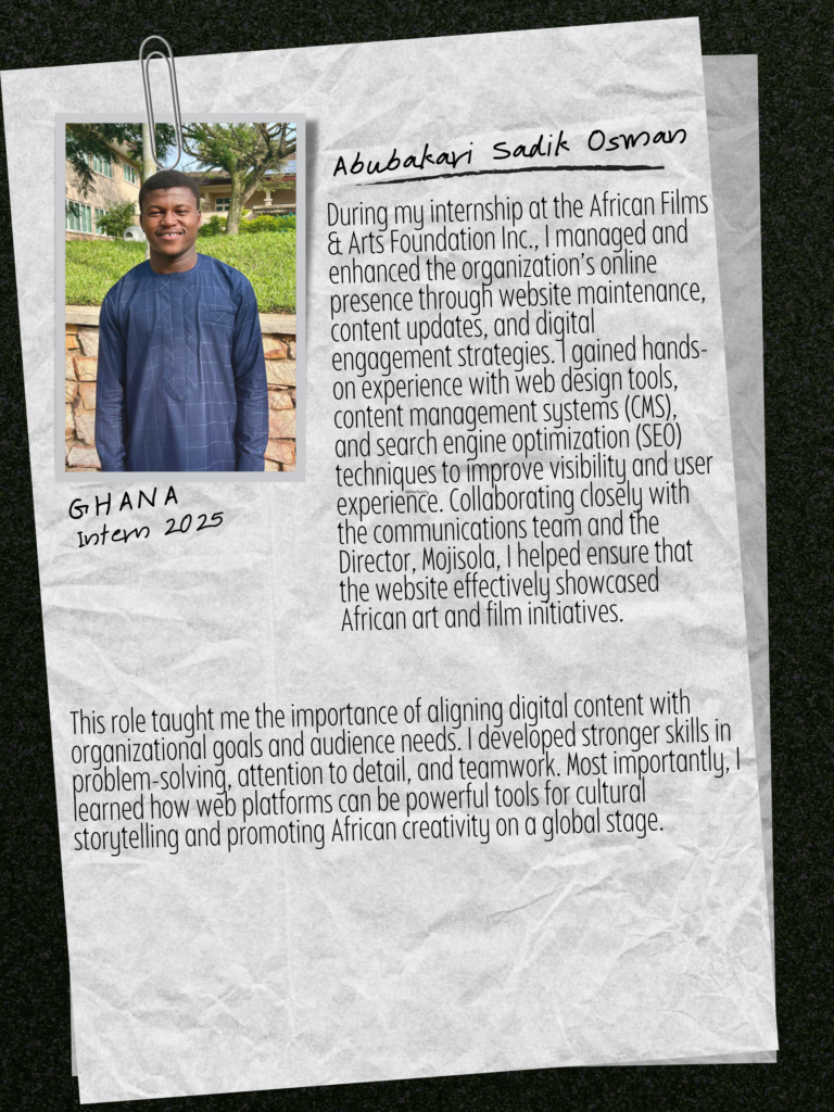 Abubakari Sadik Osman